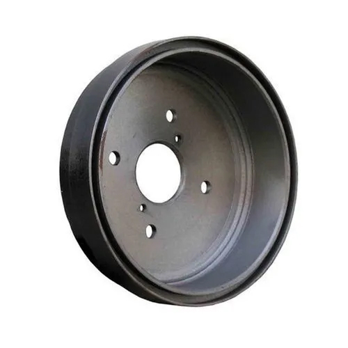 E Rickshaw Brake Drum - Cast Iron Material, Polished Finish, Smooth Surface Treatment | Reliable Stopping Power, Enhanced Safety, Easy Installation