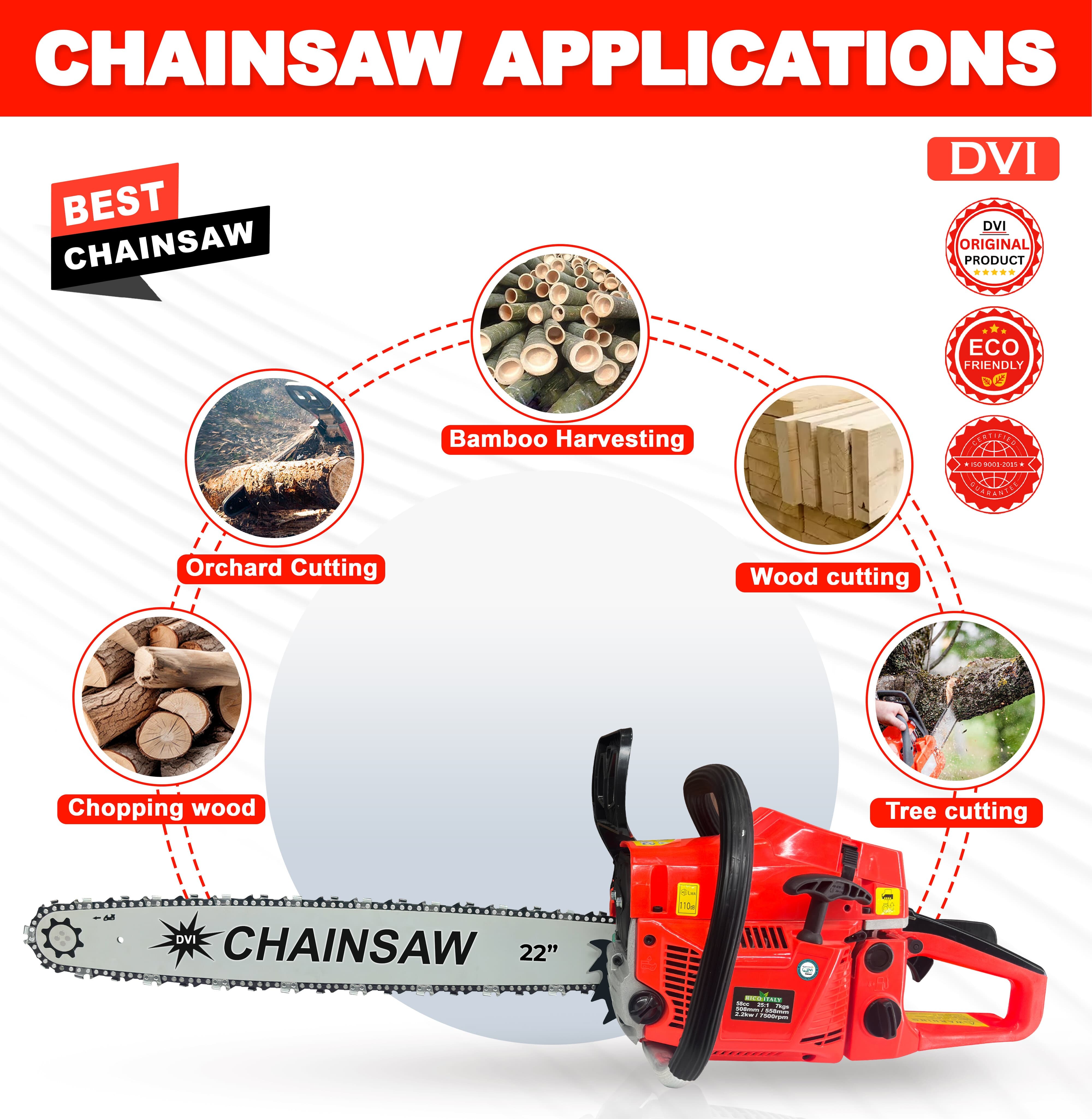 Patrol Chain Saw Machine - Cutting Speed: 7500rpm Rpm