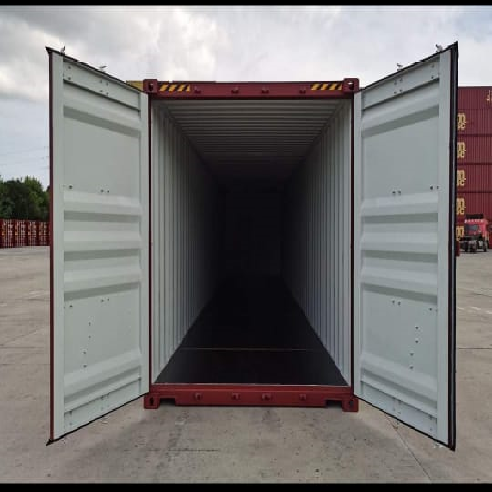 40 Feet Intermodal Container - Carbon Steel, 40ft Length X 8ft Height, 20 Ton Capacity | Fast-paced Cargo Shipping, Easy Assembly, High Loading Capacity