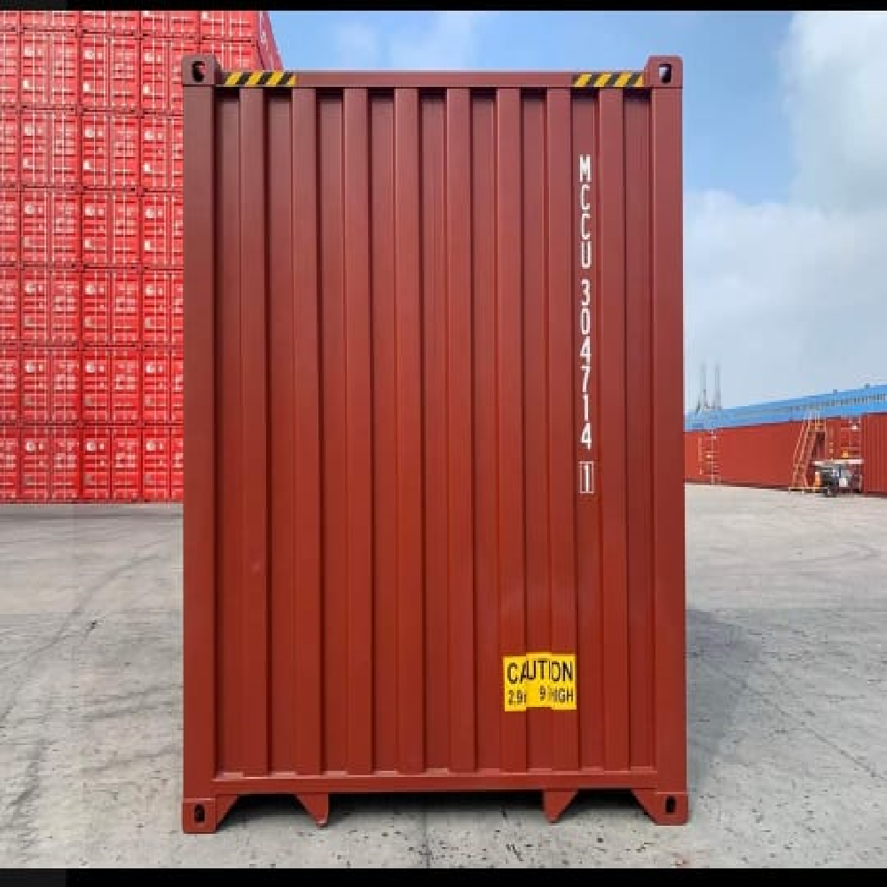 40 Feet Intermodal Container - Carbon Steel, 40ft Length X 8ft Height, 20 Ton Capacity | Fast-paced Cargo Shipping, Easy Assembly, High Loading Capacity