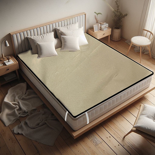 Pvc Waterproof Plain Mattress Protector - Fabric Type: Cotton