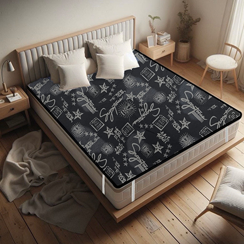 Pvc Waterproof Printed Mattress Protector - Fabric Type: Cotton