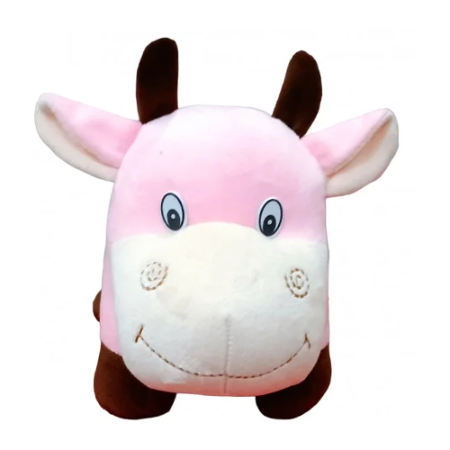 Cow Soft Toy - Foam & Fiber Stuffing, Various Sizes, Multicolor Options | Perfect Gift For Children Of All Ages, Bedtime Companion