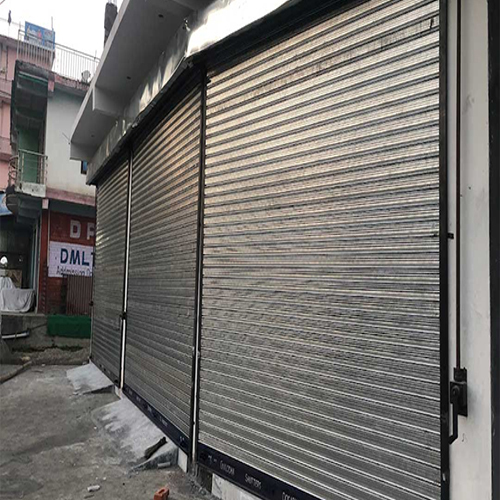 Hand Gear Rolling Shutter - Color: Silver Polished