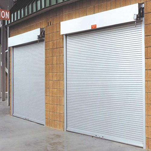 Aluminum Rolling Shutter - Color: Silver Polished