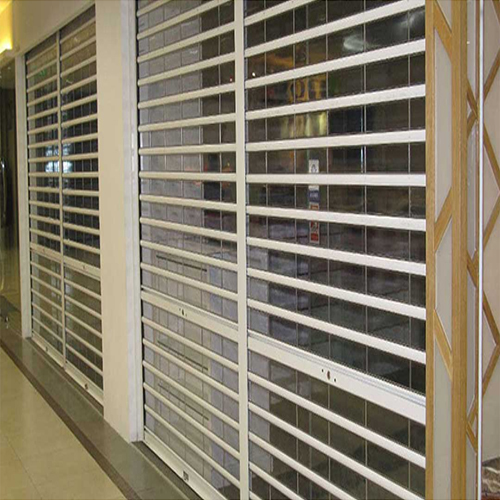 Polycarbonate Transparent Rolling Shutter - Color: White