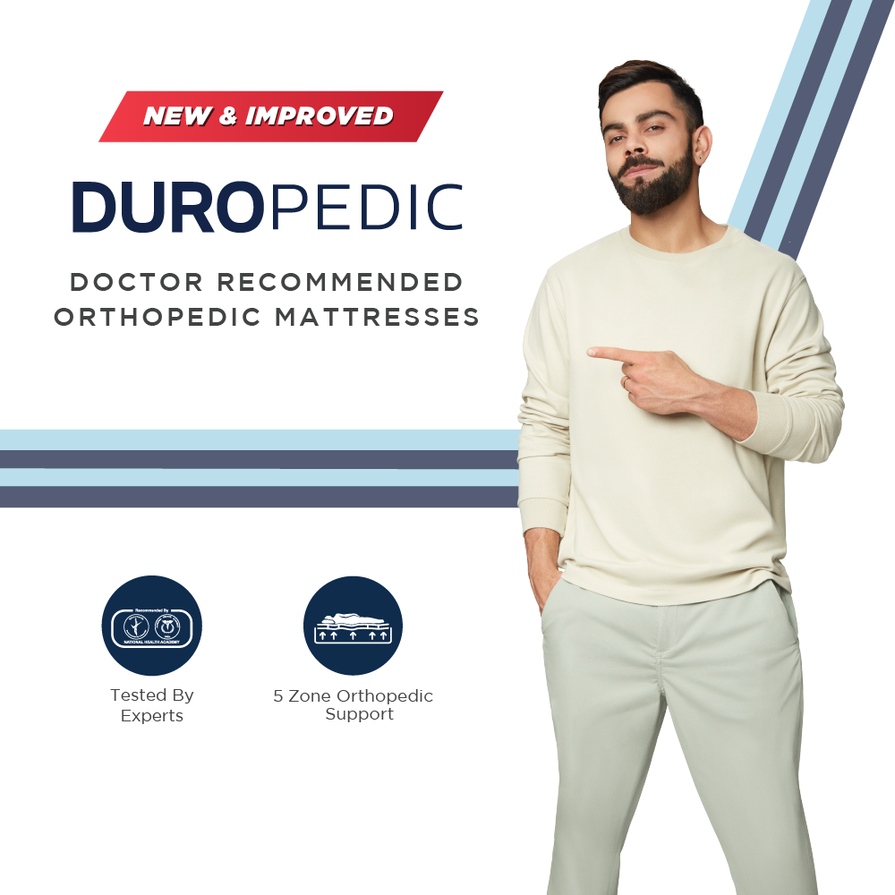Duroflex Back Magic Pro Bed Mattress Hardness: Medium