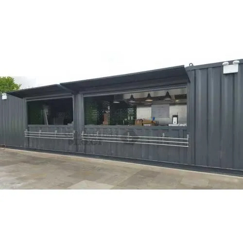 Portable Kitchen Container Cabin - Durable Steel, Customizable Size | Weather-resistant, Portable Solution For Events And Emergencies