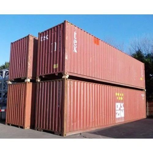 Used Industrial Shipping Container - Mild Steel, 20 x 8 x 8.6 Feet | 20-30 Ton Capacity, Dry Container for Secure Shipping