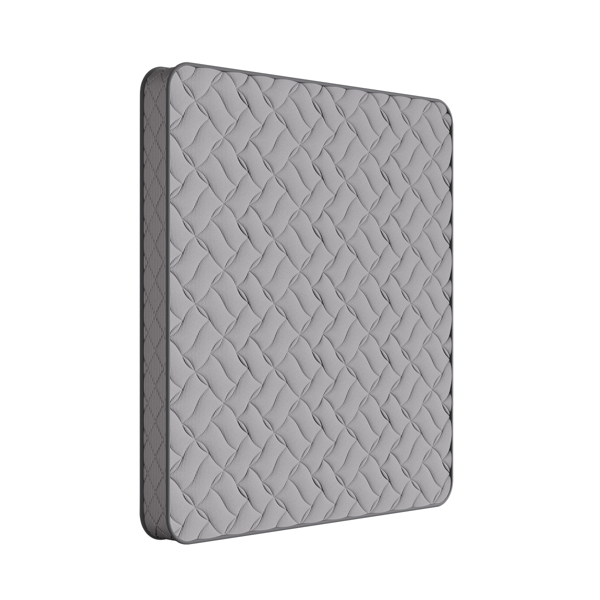 Klassic Popular - Polar Fleece Fabric, Queen Size, Intricately Quilted With Memory Foam, Anti Sagging Reinforcement, Breathable Natural Coir Layer