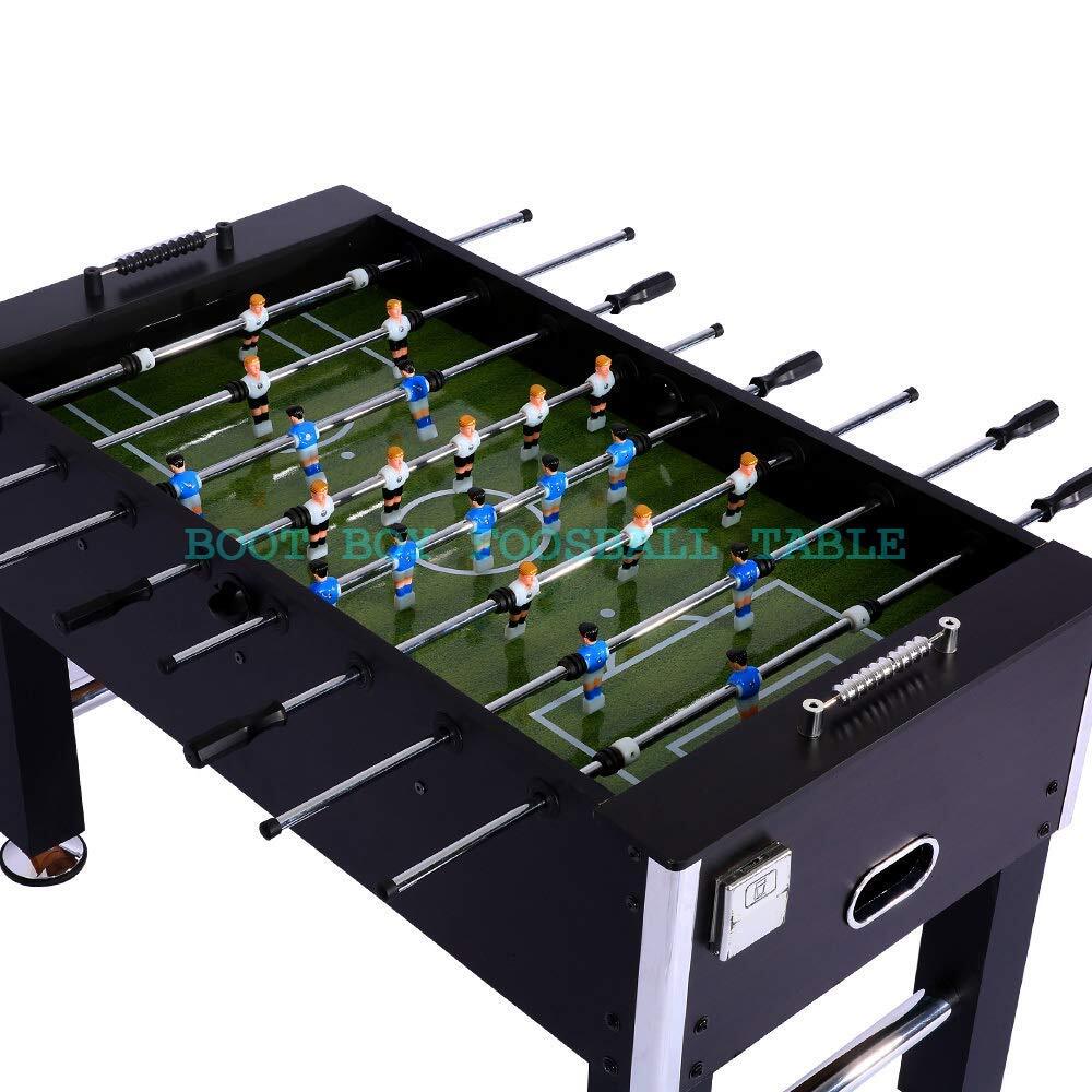 Boot Boy Foosball Table - Bb 123 In - Black - Capacity: 2-4 Persons