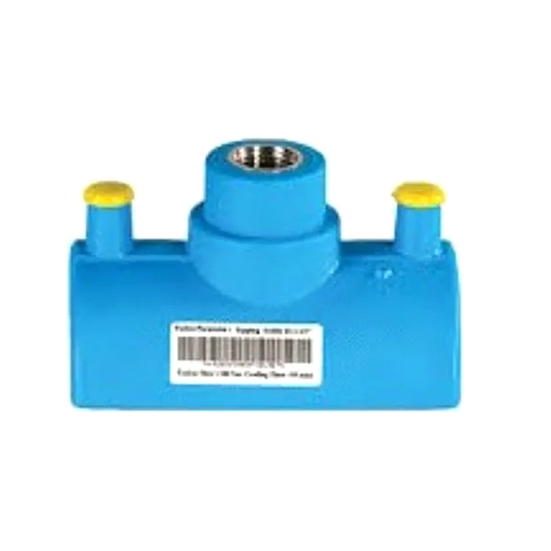 63mm EF Tapping Saddle - Polypropylene, 4 Inch Outer Diameter | Blue, Round Shape for Easy Installation and Reliable Performance