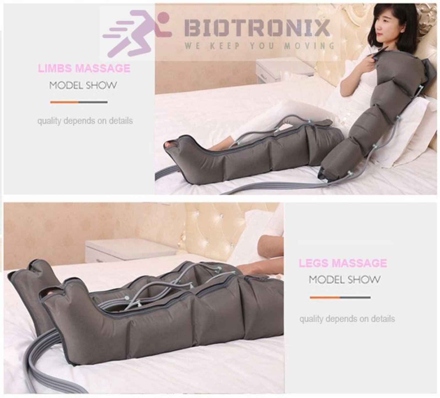 Dvt Compression Pump Venous Flow Pump Pneumatic Compression Device - Age Group: Women