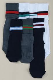 Colour Stripes School Socks