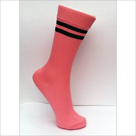 Two Border/ Stripe School Socks