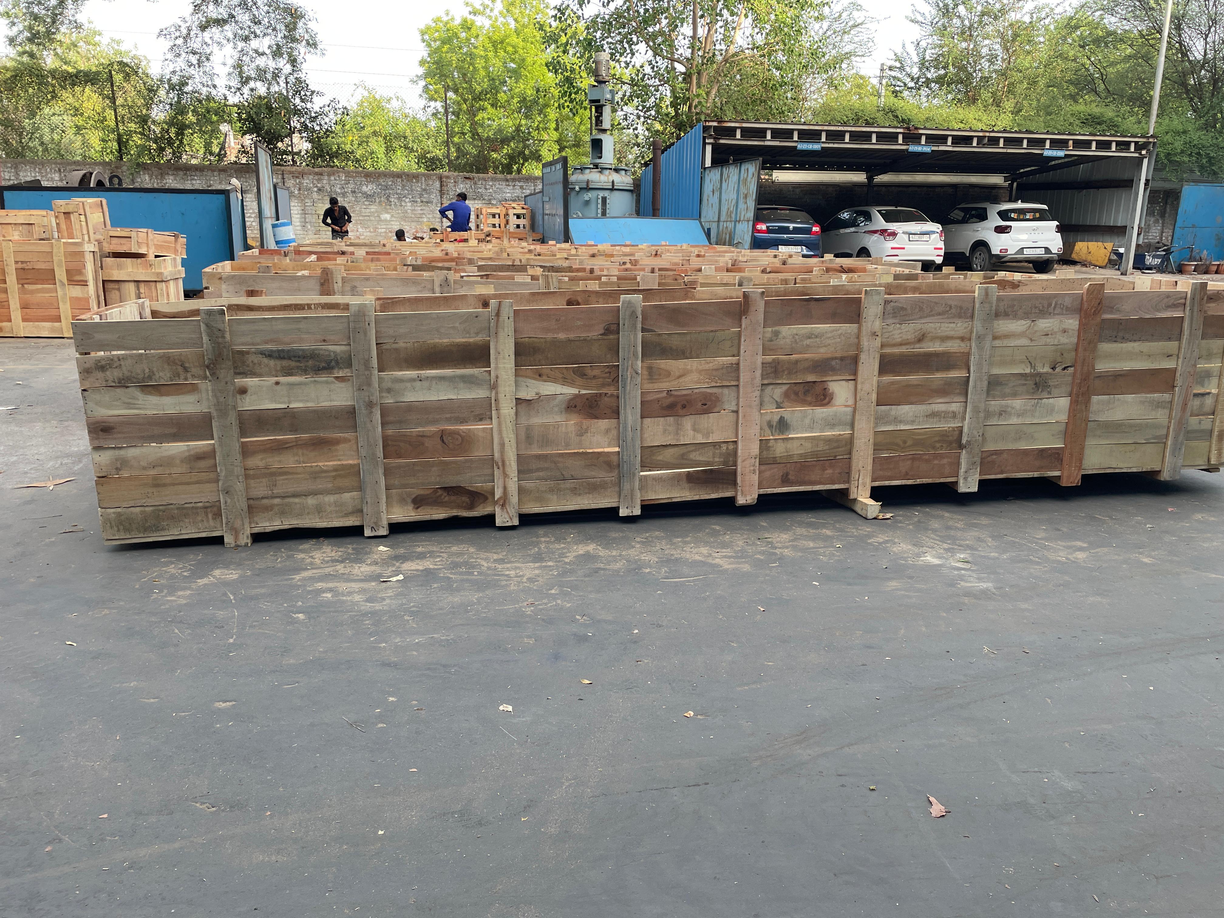 15 Feet Above Wooden Box - Material: Wood