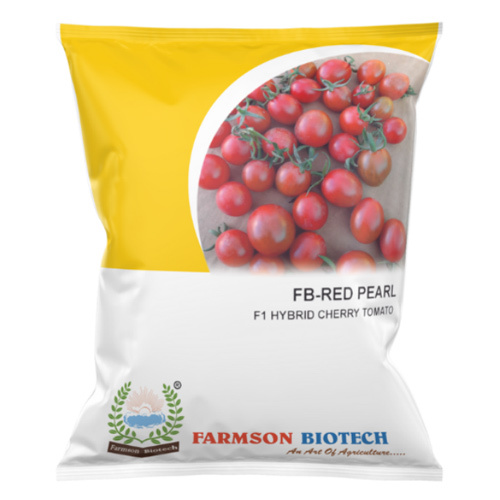 Cherry Tomato Seeds -Red Pearl (Round) F1 Hybrid - Cultivation Type: Common