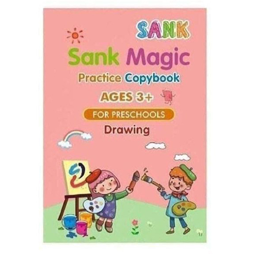Drawing Magic Practice Copy Book - High-Quality Paper, Various Sizes Available | Modern Style, Multiple Binding Options, Ideal for All Artist Levels