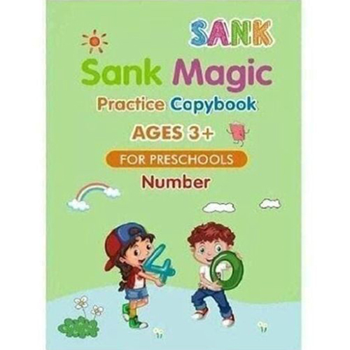 Number Practice Copy Book - Binding: Available