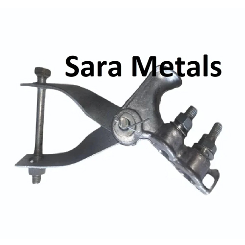 2 Bolt TNC Hardware Fitting - High-Quality Metal, Polished Silver Finish | Rust-Free, Easy Installation, Durable Support