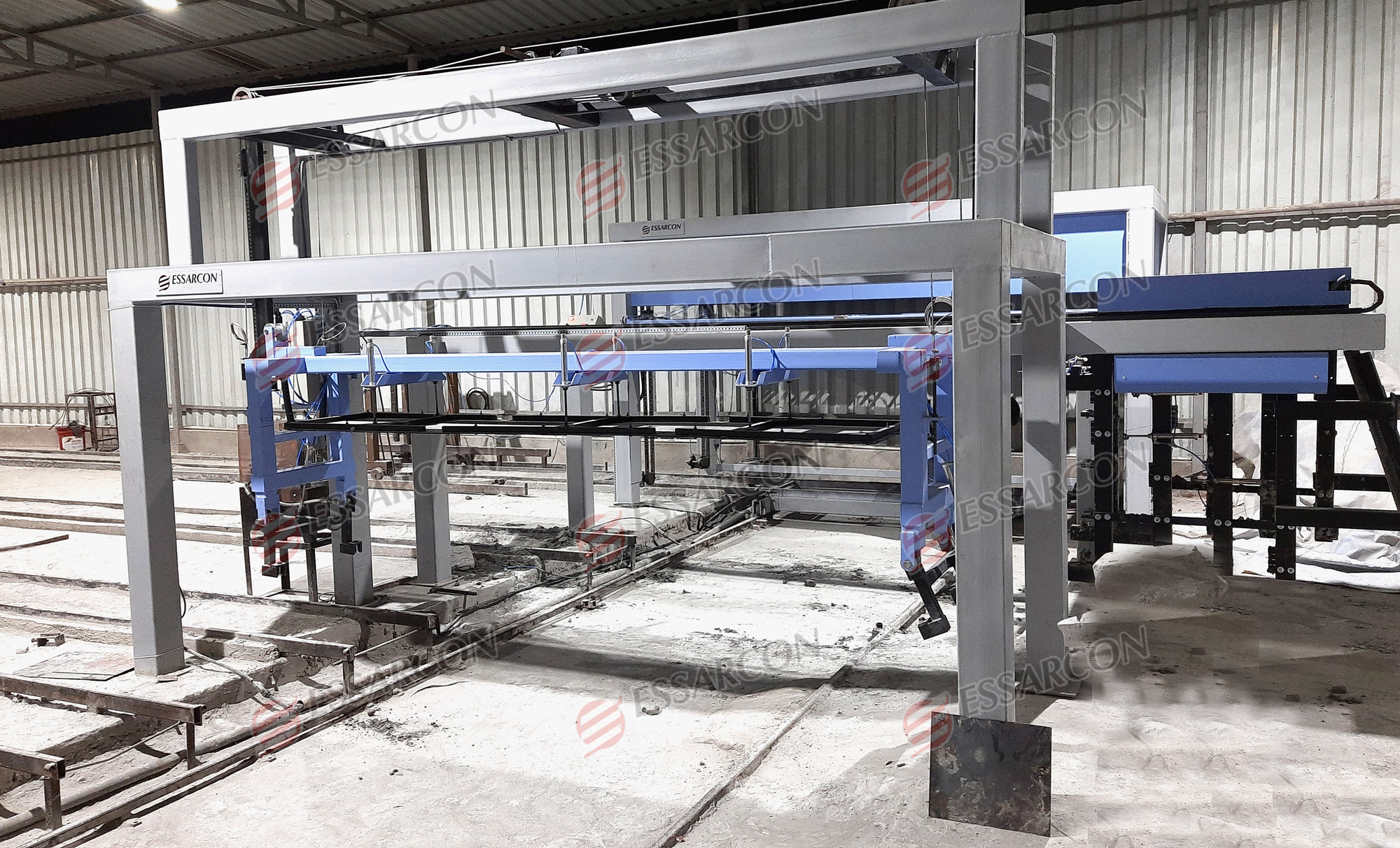 Small Aac Block Plant - Color: Grey