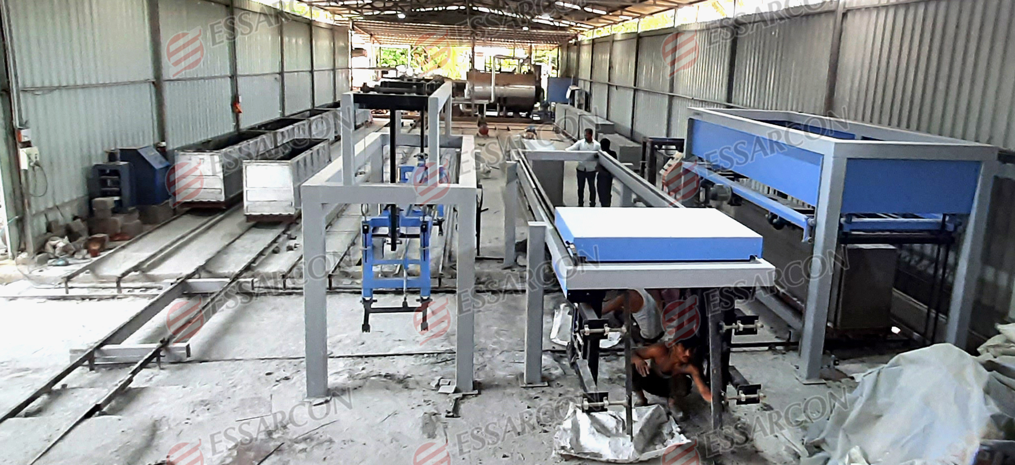 Small Aac Block Plant - Color: Grey