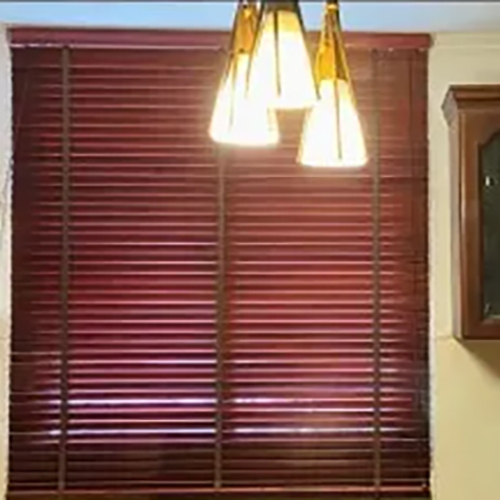 Wooden Venetian Blinds - High-Quality Wood, Vertical Pattern, Plain Style | Eco-Friendly Decor for Home, Office, and Hotel Interiors