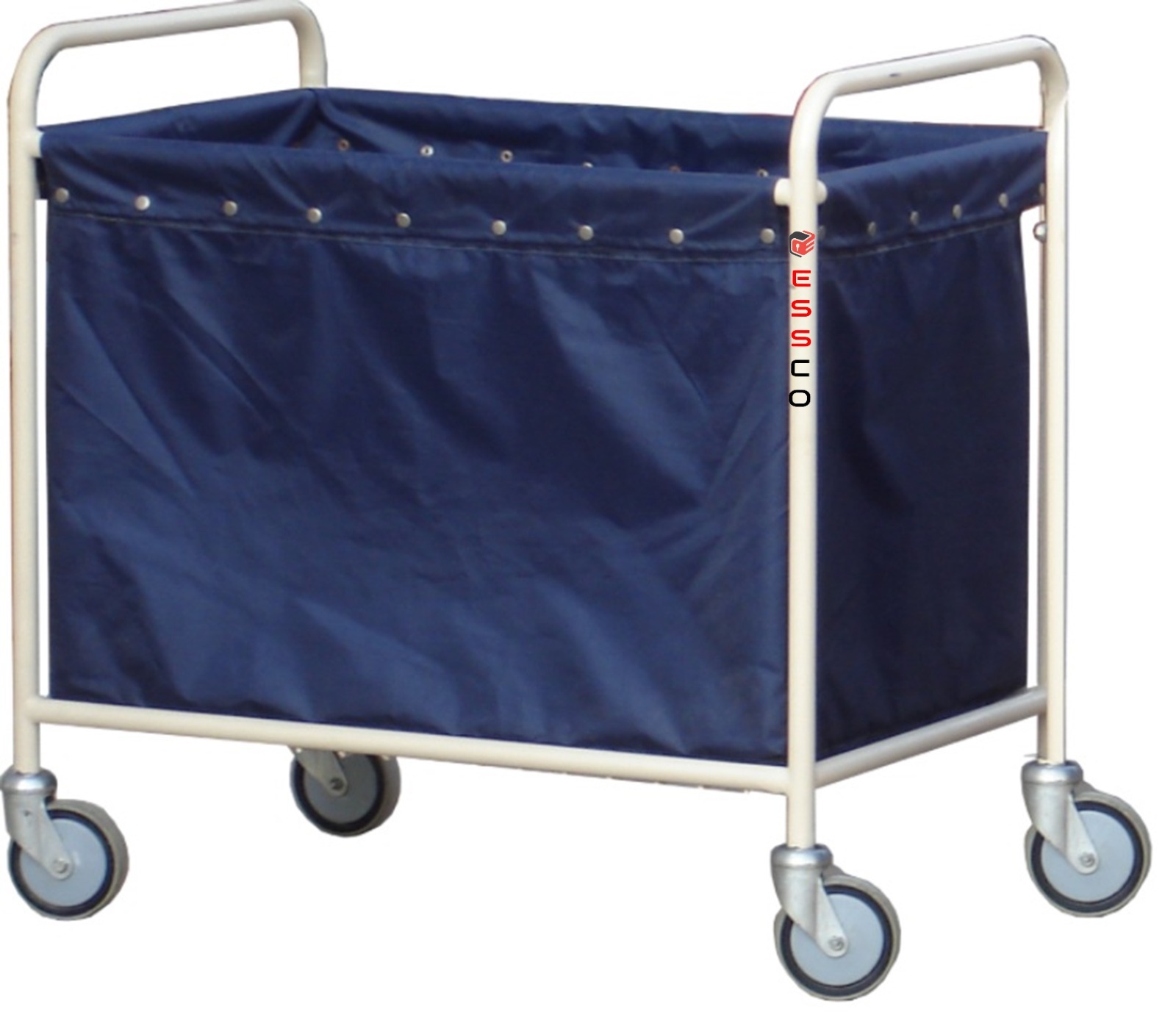Canvas Laundry Trolley - Color: Blue