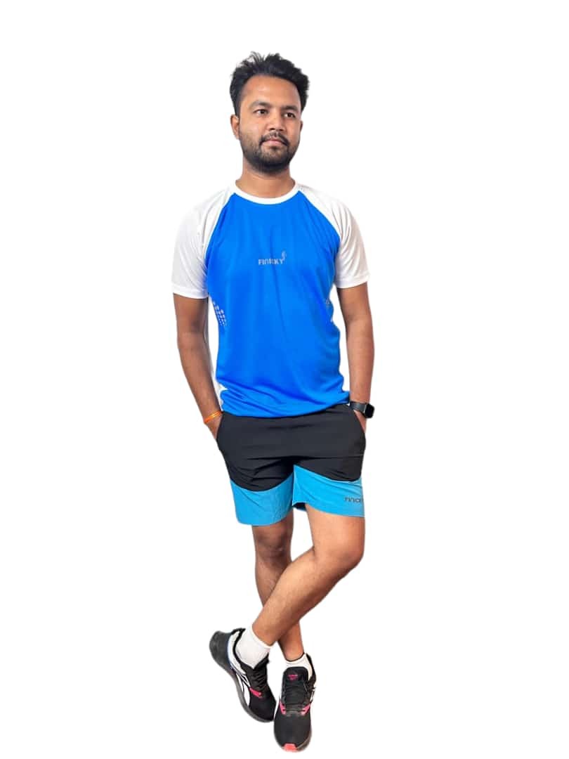 Finicky Trendy T Shirts - Imported Caramel Fabric, Customized Sizes, 7 Stylish Colors Including Gray, Printed Design, 1 Year Warranty