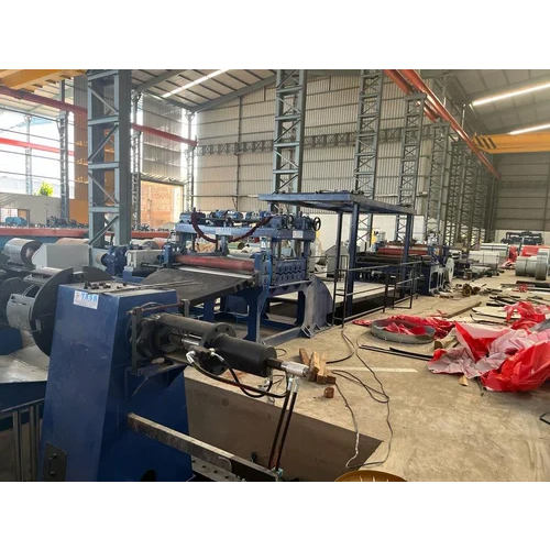 Coil Cut To Length Line Machine - Steel, 220-440 Volt Electric Drive | Automatic Operation, Durable & Efficient