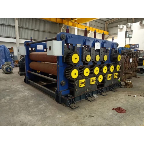 Leveller Machine for HR CR Coils - Steel Material, 25MMx2000MM Dimensions | Fully Automatic Electric Drive, 220-440 Volt Operation, Reliable and Efficient Performance