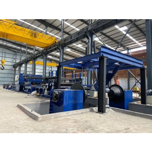 40 Ton HR Cut to Length Line Machine - Steel, 1600 mm Maximum Coil Width, 220-440 Volt Electric Drive | Fully Automatic, 15 MPM Speed, Heavy Duty Design