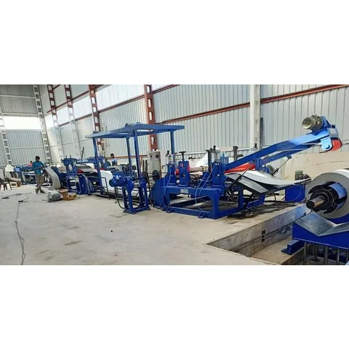 Fully Automatic Cut To Length Line - Durable Steel, 220-440 Volt Electric Drive | High-Performance Flying Shearing for Precise Steel Cutting