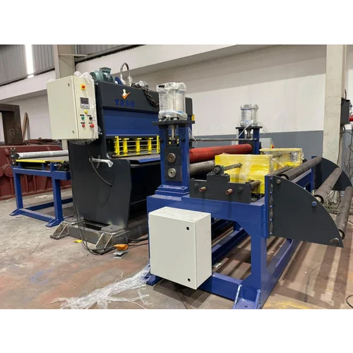 Coil Cut To Length Line Machine 1.6Mm X 1250Mm - Color: Blue