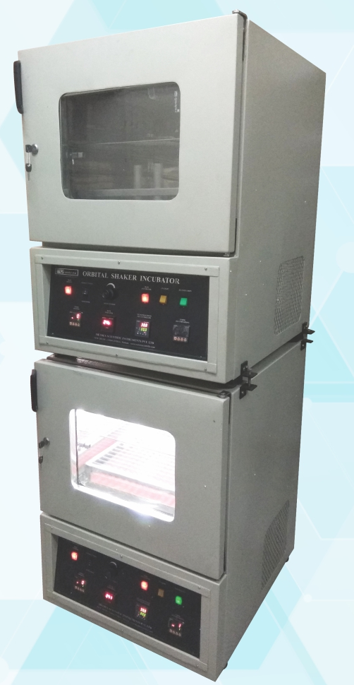 Refrigerated Incubator Shaker - Stainless Steel 304, 50x50x40 Cm, Lcd Display, Temp. Range: 4 To 60â°c | Stackable, Audio Visual Alarm, Air Circulation, Spill Proof Design