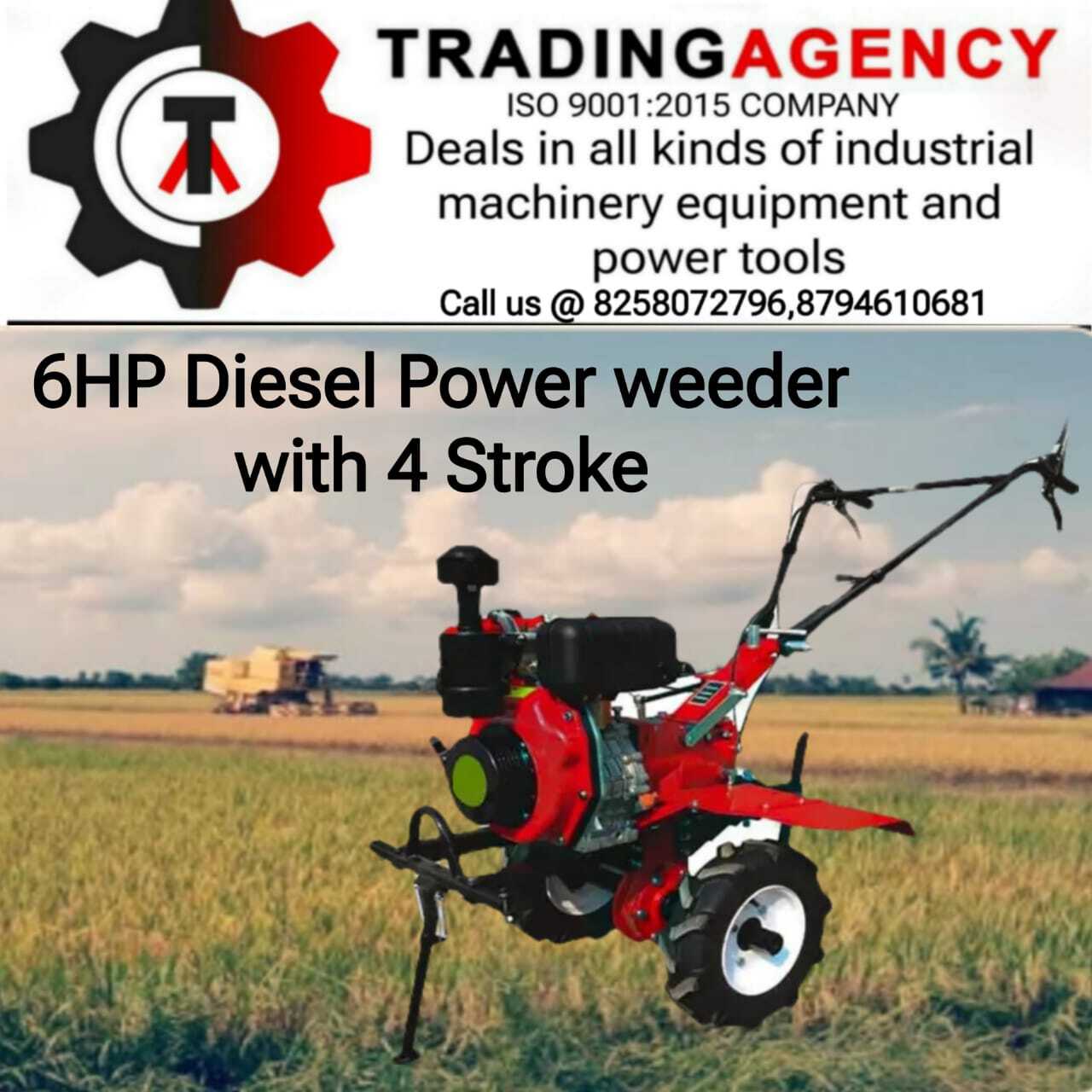 Power Weeder - 7 Hp Petrol Engine, 212 Cc Displacement, 32 Adjustable Blades, 18-40 Inch Cultivation Width, 3-9 Inch Depth, Recoil Start, 85 Kg Weight | Efficient Gear Drive, Splash Lubrication System, Constant Mesh Gear Box