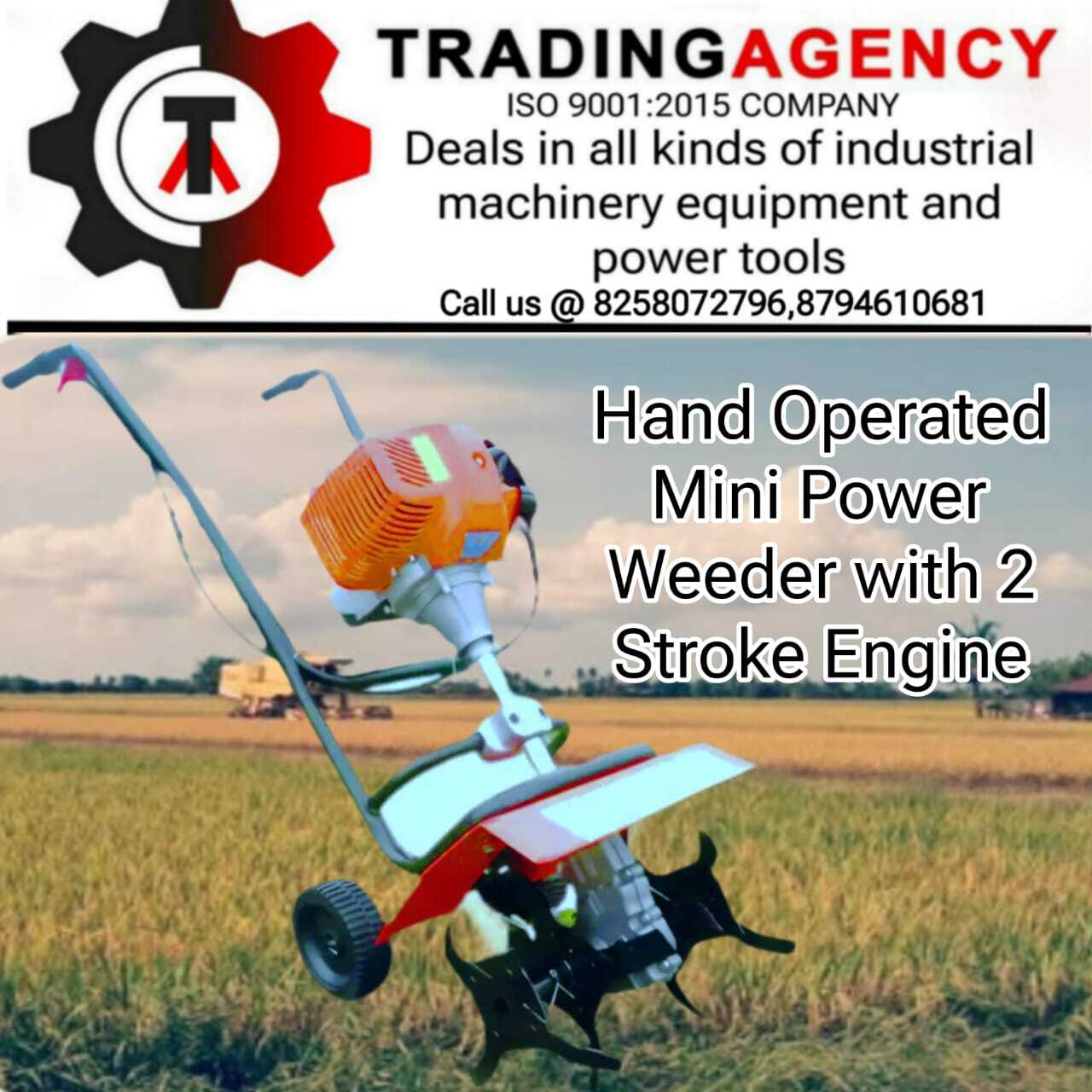 Power Weeder - 7 Hp Petrol Engine, 212 Cc Displacement, 32 Adjustable Blades, 18-40 Inch Cultivation Width, 3-9 Inch Depth, Recoil Start, 85 Kg Weight | Efficient Gear Drive, Splash Lubrication System, Constant Mesh Gear Box