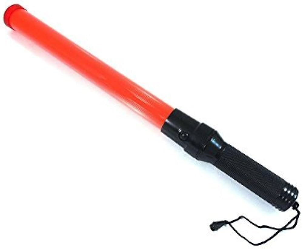 Baton Light - Polycarbonate, 21 Inch | Multicolor, Manual Function, Traffic Safety Usage, Signal Type