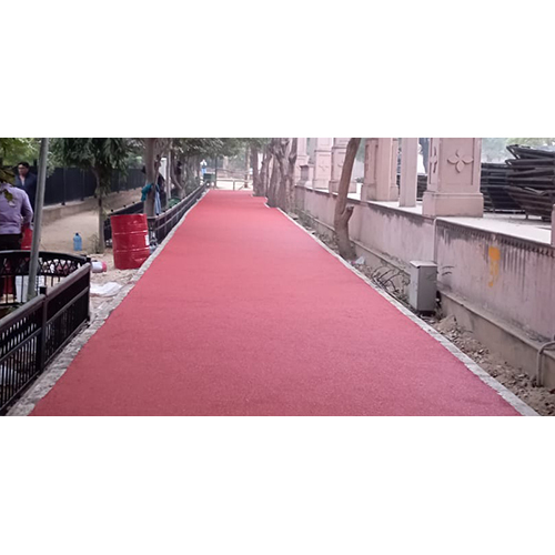 High Quality Jogging Track Epdm Flooring - Color: Brown