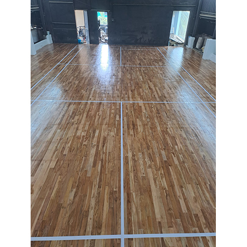 High Grade Teak Wood Flooring - Color: Brown