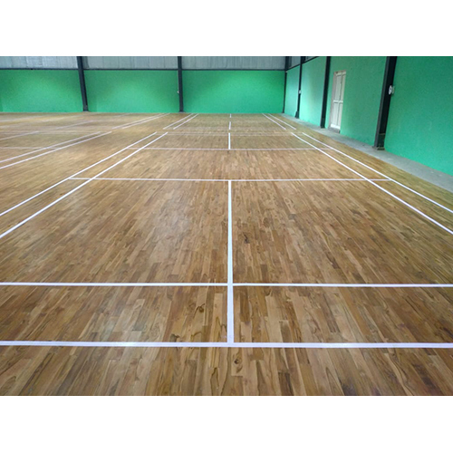 High Grade Teak Wood Flooring - Color: Brown