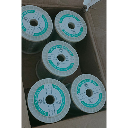 Steel Electric Resistance Wire - Durable Steel Material, Grey Color Coating | Ideal For High-temperature Industrial Use, Warranty Included