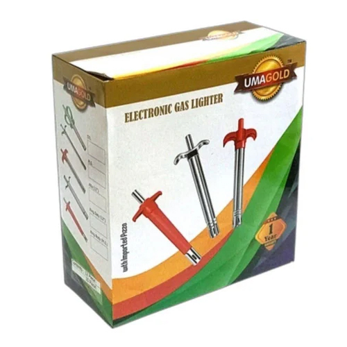 Printed Die Cut Corrugated Box - Paper Material, 9X4X12 Inches | Matt Lamination Finish, Glossy Surface, Elegant Square Shape