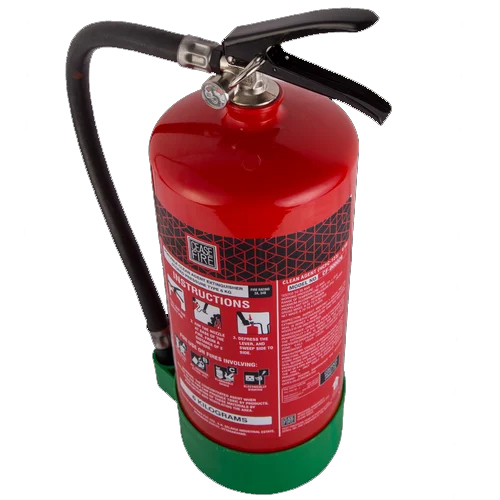 Carbon Dioxide Fire Extinguisher - Mild Steel, Red Color | Fire Safety Usage, Includes Warranty