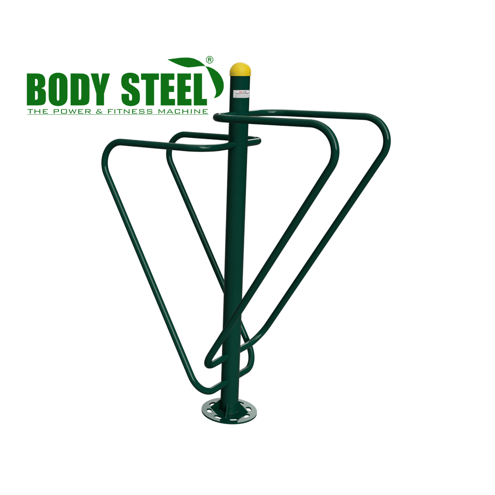 Body Steel Outdoor Gym Equipment - Mig Welded, Manual Operation | Customizable Color, Lifetime Fabrication Warranty For Commercial Use