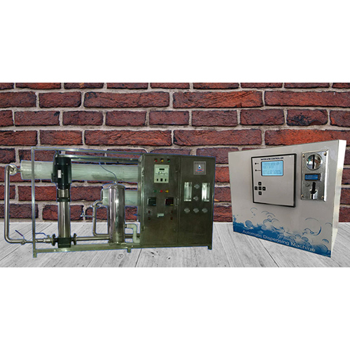 एटीएम के साथ स्वचालित पैकेज पीने का पानी संयंत्र