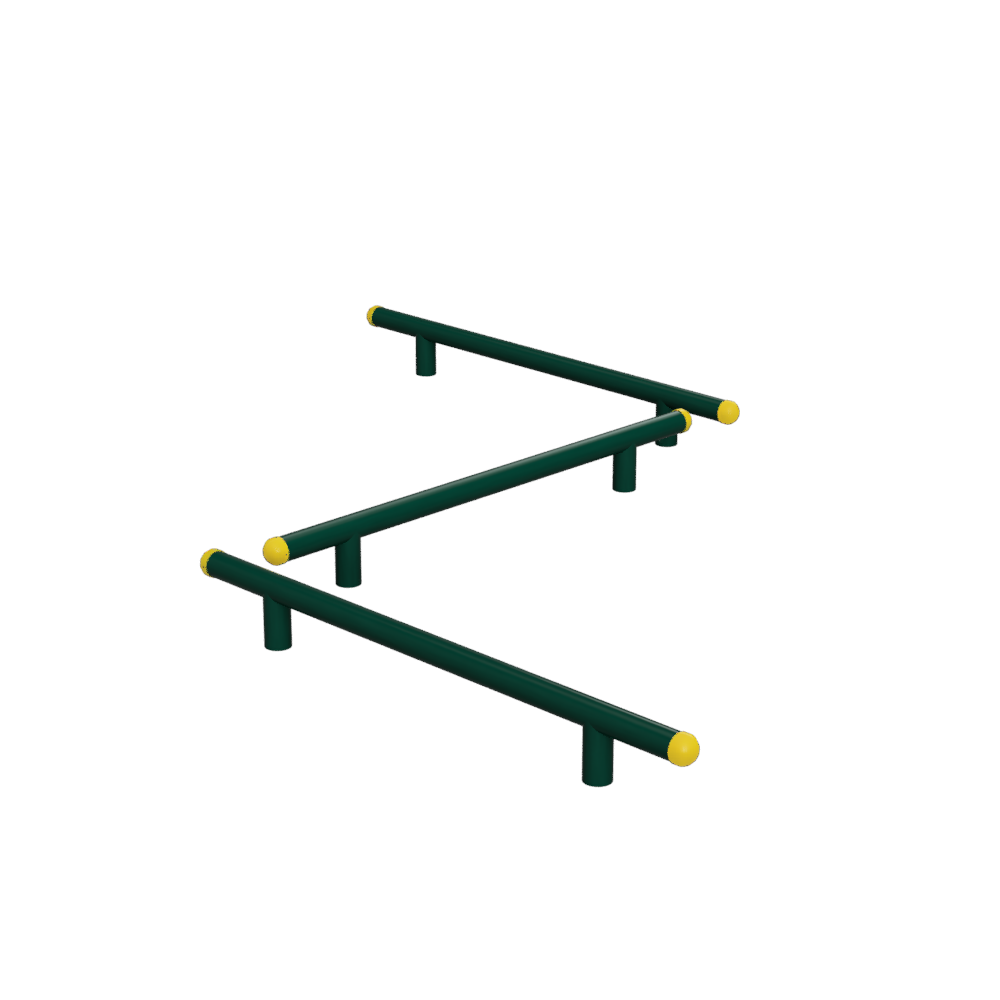 Body Steel Outdoor Gym Equipment - Manual Operation Mig Welded Design | Customized Seat Color Lifetime Fabrication Warranty Commercial Grade