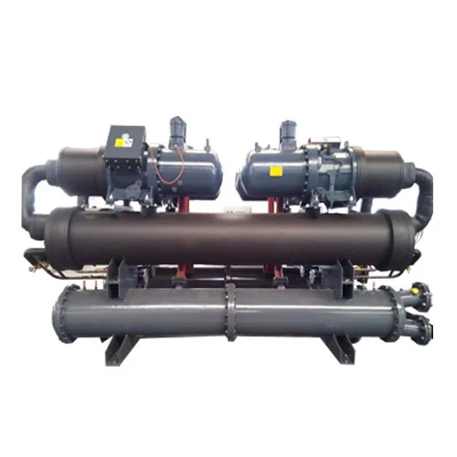 Industrial Centrifugal Water Cooled Chiller - 350 Tr Refrigerating Capacity, 380 Volt Electric Power Supply, Heavy-Duty Design for Industrial Usage
