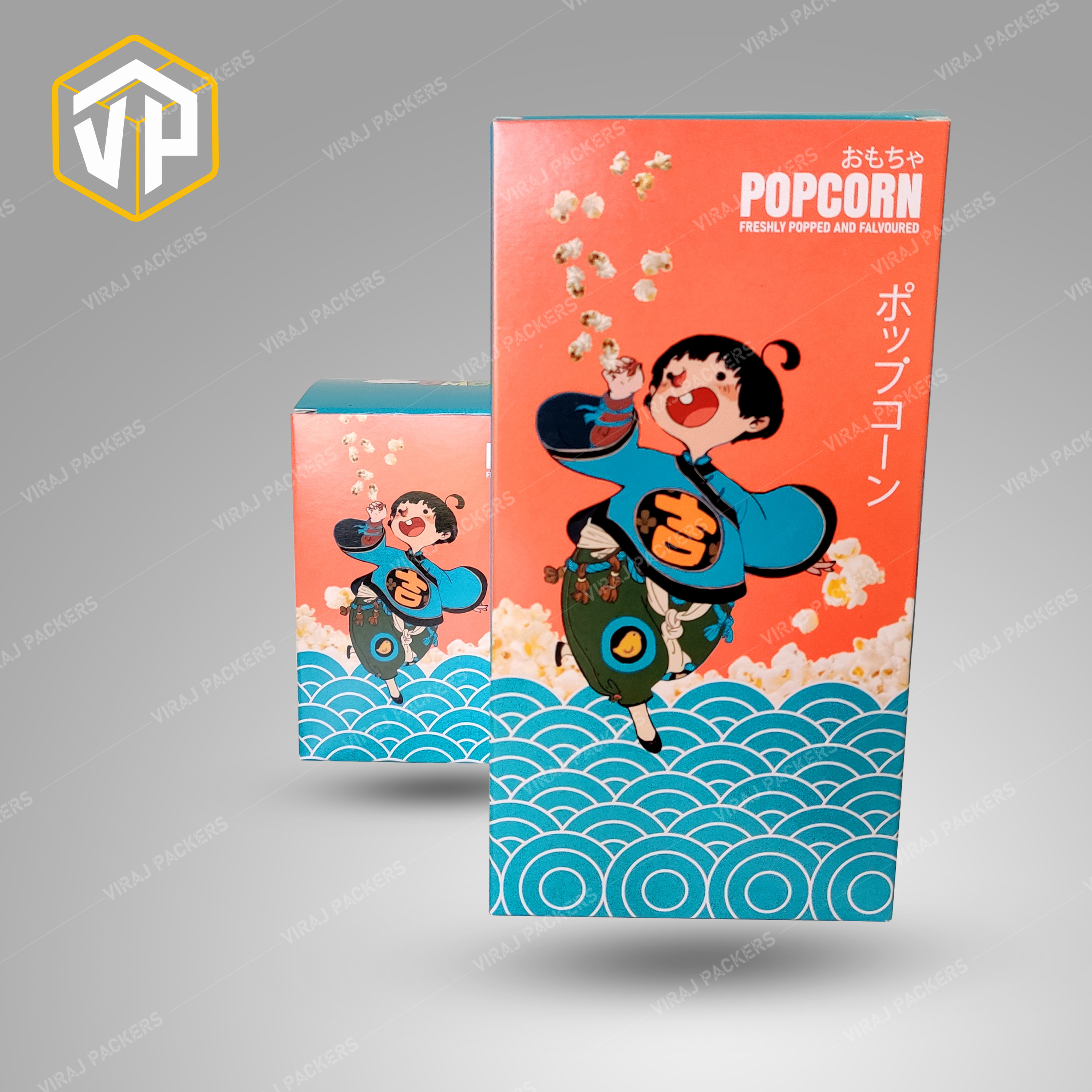 Customized Popcorn Packaging Boxes Manufacturer