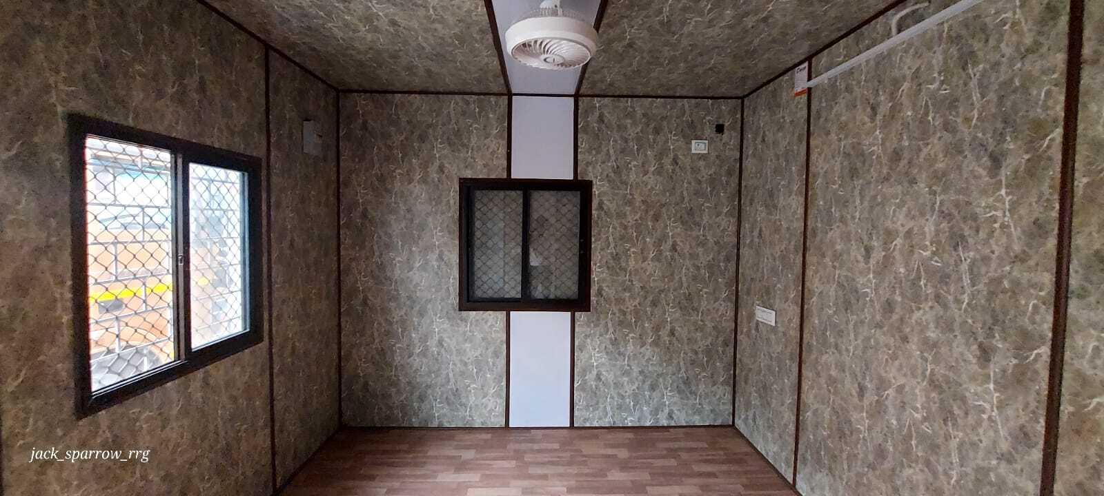 Prefabricated Container Homes - Color: Metallic Gray